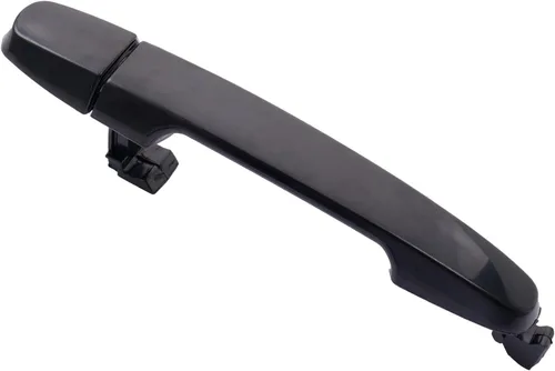 Miniatura 2 de Manija de puerta trasera para conductor y pasajero para 03-13 Toyota Corolla, RAV4/Highlander, Pontiac Vibe, 02-06 Camry, sin llavero, negro