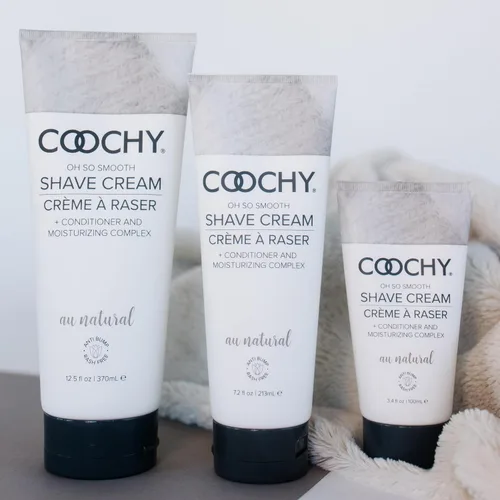 Miniatura 3 de Coochy Crema de afeitado - Loción hidratante para afeitado - Crema de afeitar íntima suave - Para área del bikini, axilas, piernas y más - Fórmula
