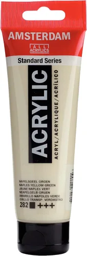 Miniatura 7 de Amsterdam Serie Estándar Tubo de Pintura Acrílica 120ml Azo Naranja 276 (17092762)