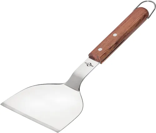 Miniatura 5 de Küchenprofi Cepillo de barbacoa de acero inoxidable – 17.7 pulgadas de largo, mango de palisandro – Cepillo de parrilla resistente y limpiador