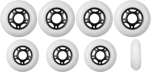 Miniatura 10 de Player's Choice Ruedas para patines en línea para exteriores, 89a, paquete de 8 unidades, elige tamaño y color, fórmula exterior para patinaje sobre