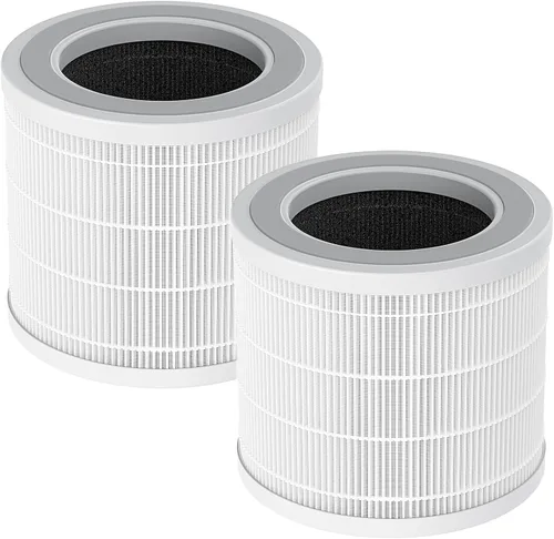 Paquete de 2 filtros de repuesto HEPA P07 compatibles con purificador de aire FULMINARE PU-P07, repuesto de filtro HEPA 3 en 1 (no apto para