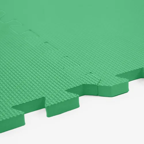 Miniatura 6 de Flooring Inc's - Alfombrillas de ejercicio de rompecabezas, alfombrillas de espuma EVA entrelazadas para protección, suelo de entrenamiento Verde