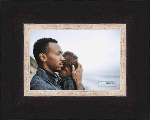 Miniatura 3 de Poster Palooza 5x6 Inch Traditional Complete Wood Picture Frame with UV Acrylic Plexiglass, Foam Board Backing & Hardware Included - 5x6 Inch Frame