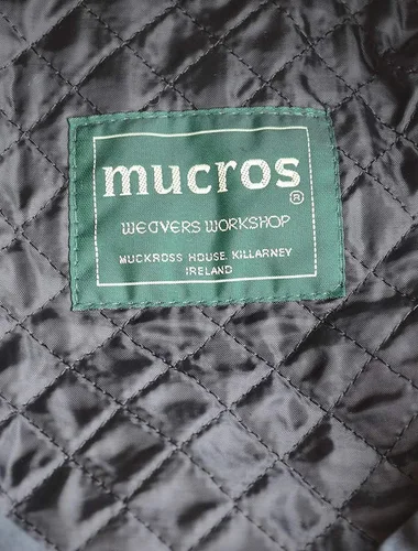 Miniatura 5 de Mucros Weavers Gorra plana irlandesa para hombre, fabricada en Irlanda, 100% tweed irlandés, verde
