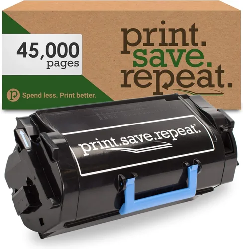 Print.Save.Repeat. Dell 03YNJ Cartucho de tóner remanufacturado de alto rendimiento para impresora láser B5460 [45,000 páginas]