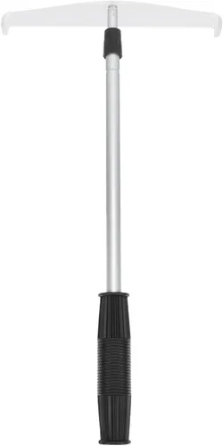 ibasenice Rake telescópico de la viruta del póker que recoge la barra 27 pulgadas Metal plástico poker Chip colector para juegos y uso doméstico