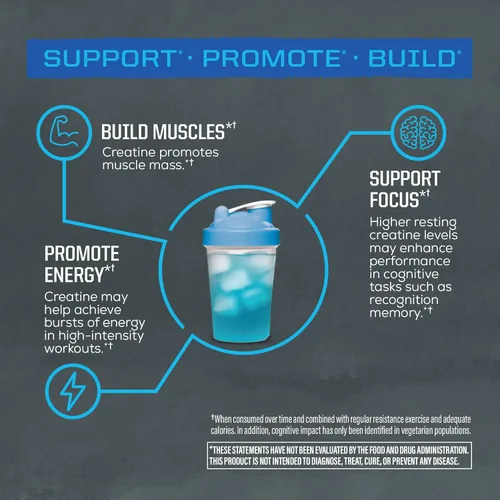 Miniatura 4 de Suplemento micronizado de recuperación preentrenamiento de monohidrato de creatina Apoya la construcción muscular, entrenamiento de fuerza