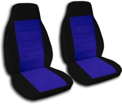 Miniatura 13 de TOTALLY COVERS Compatible con Ford F-150 F-250 F-350 de 1992-1998 con dos tonos para asiento de camión (sillas capitanes/cubos) con reposabrazos
