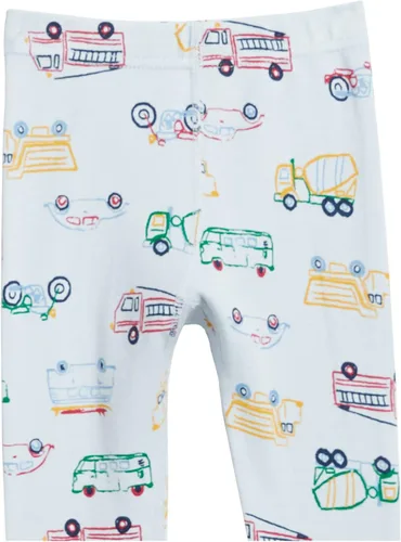 Miniatura 6 de Moon and Back Conjunto de pijama de manga larga de algodón orgánico para bebé, 2