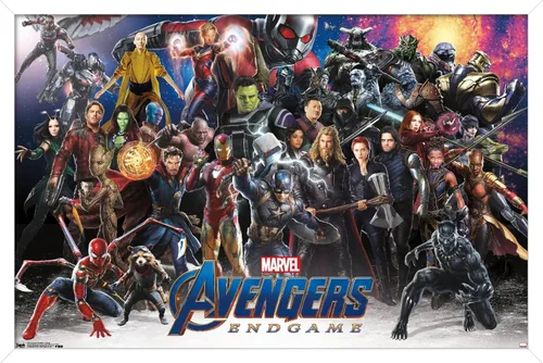 Miniatura 10 de Trends International Marvel Cinematic Universe - Avengers - Endgame - Póster de pared de alineación, 14.725 x 22.375 pulgadas, versión enmarcada