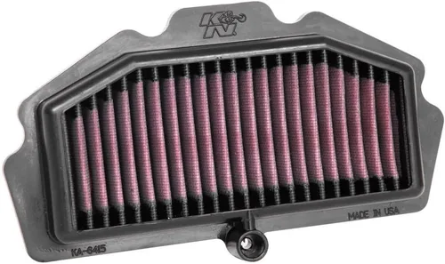 K&N Filtro de aire del motor: Alto rendimiento, Premium, Filtro de aire Powersport: Se adapta a modelos de vehículos KAWASAKI seleccionados