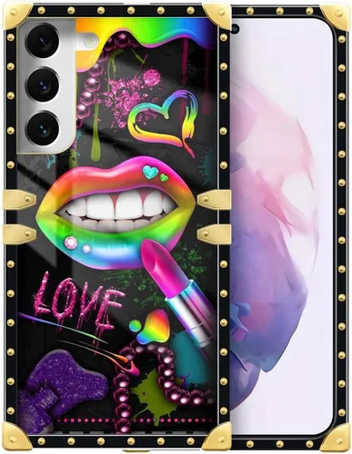 Miniatura 44 de Funda compatible con Samsung Galaxy Note 10 Plus, Lipstick Lips Note 10 Plus para niñas, TPU suave a prueba de golpes, protección rígida