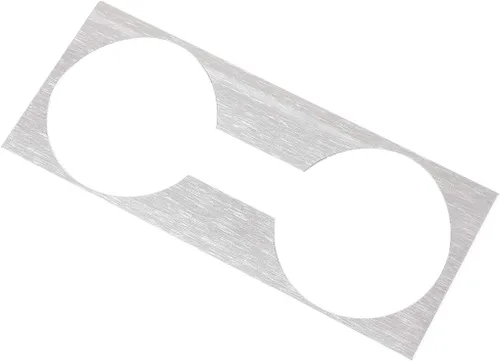 Miniatura 4 de Cubierta para portavasos de consola central de automóvil de aleación de aluminio para Land Rover Defender 90 110 2004-2018 Accesorios de coche