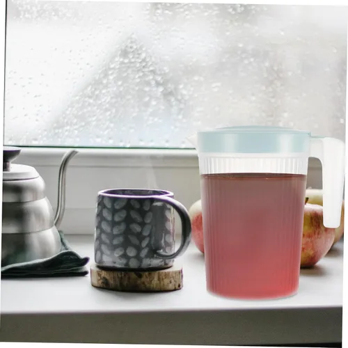 Miniatura 7 de Resistente de alta temperatura de la tapa de la jarra plástica verde 2l para el uso en el hogar jarra de agua sana para las bebidas