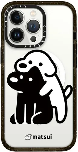 Miniatura 194 de Funda Impact de CASETiFY para iPhone 13 Pro Max con Magsafe - Estuche Claro Cuento de Invierno - Claro Negro Estuche transparente Winter Tale