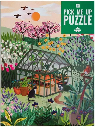 Miniatura 3 de Talking Tables Rompecabezas de festival de música de 1000 piezas para adultos con póster a juego y hoja de preguntas Colorido diseño ilustrado
