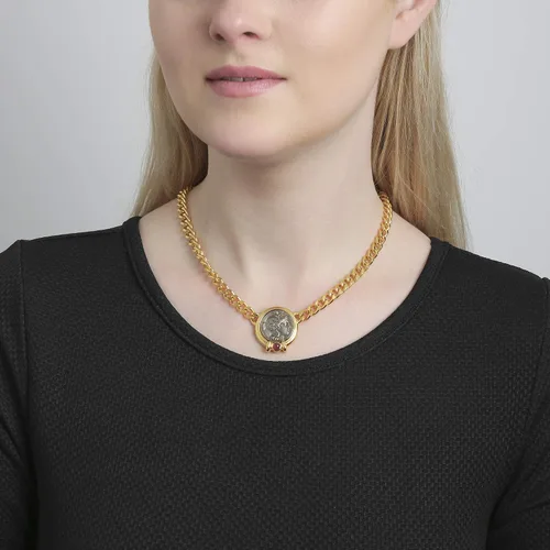 Miniatura 4 de Ben-Amun - Colección de monedas romanas de Nueva York, joyería de moda, collar, anillo, pulsera, chapado en oro 24