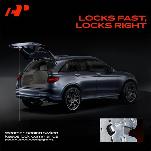 Miniatura 3 de A-Premium Pestillo de maletero compatible con Volkswagen Jetta 2011-2016, Vento 2014-2016, sedán, actuador de pestillo de bloqueo de puerta trasera