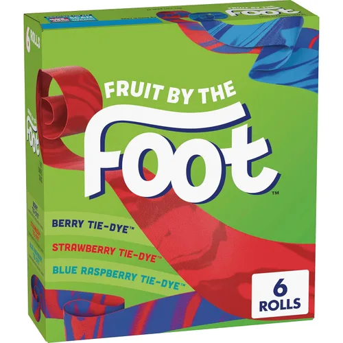 Miniatura 15 de Fruit by the Foot Snacks con sabor a frutas, Starburst, paquete variado, 6 unidades (paquete de 8)