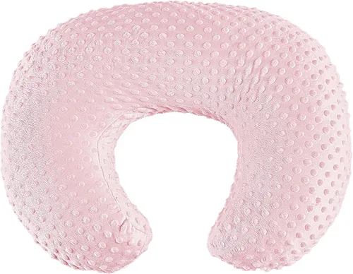 Miniatura 13 de Almohada de lactancia para biberón y lactancia materna, Almohadas ergonómicas de confort esenciales para la lactancia para mamá y bebé, Almohada