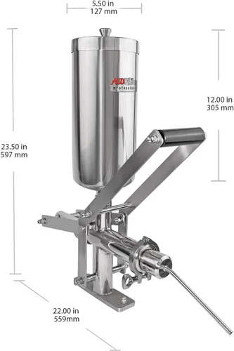 Miniatura 2 de ALDKitchen Churro Maker Gun Máquina para hacer donas españolas (pistola de llenado de churro)