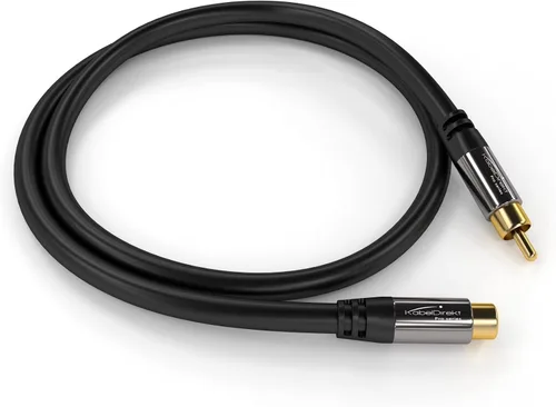 Miniatura 7 de KabelDirekt Cable de extensión RCA – 10 pies – Cable resistente a roturas para una calidad de sonido brillante