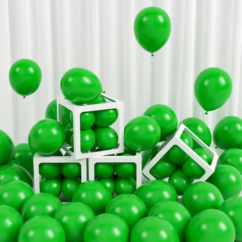Miniatura 15 de FOTIOMRG 120 globos negros de 5 pulgadas, pequeños globos de látex para fiesta, calidad de helio para cumpleaños, graduación, baby shower, día