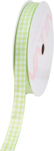 Miniatura 24 de VATIN Cinta a cuadros en blanco y negro – 3/8 pulgadas x 50 yardas, perfecta para cestas de Pascua, manualidades de primavera, envoltura de regalos