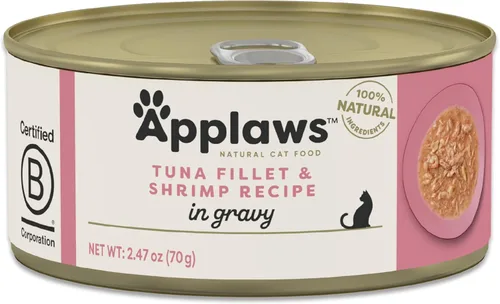 Miniatura 2 de Applaws Alimento húmedo natural para gatos, hecho con ingredientes limitados y naturales, alto en proteínas sin aditivos ni rellenos artificiales