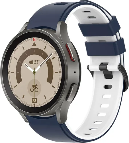 Miniatura 19 de VeveXiao Correa deportiva compatible con Samsung Galaxy Watch 5 Pro de 1.772 pulgadas/Watch 4 Classic 1.654 pulgadas/1.811 pulgadas, sin huecos