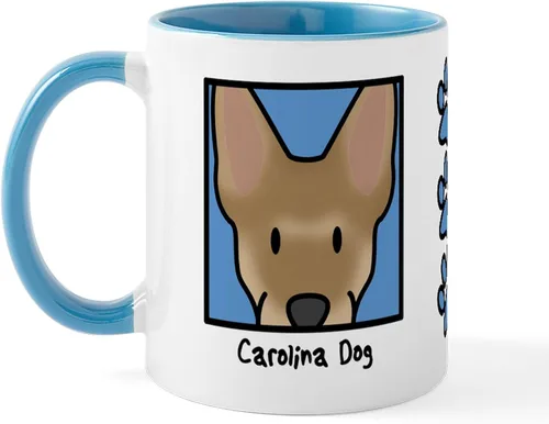 Miniatura 35 de CafePress Taza de café de cerámica Anime American Eskimo de 11 oz (11.0 fl oz)