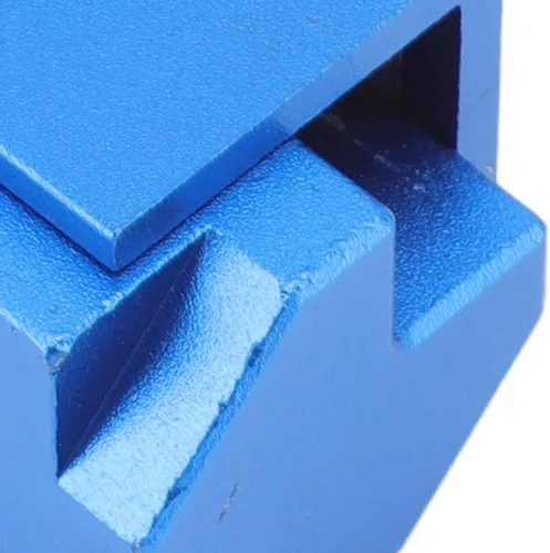 Miniatura 9 de Fdit Cincel de esquina, ángulo recto de esquina de madera cincel herramienta de cuadratura para ranurar (azul)