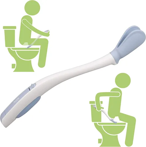Miniatura 9 de Juvo Ayuda para el Baño - Herramienta Personal de Limpieza Inferior, Ayuda para la Movilidad en el Baño para Discapacitados, Ancianos y Recuperación