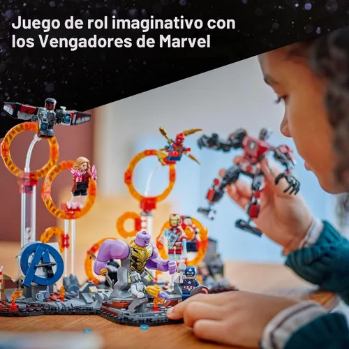 Miniatura 4 de LEGO Marvel Avengers: Endgame Final Battle – Juego de construcción de superhéroes para niños, a partir de 10 años – 10 figuras incluyendo Iron Man