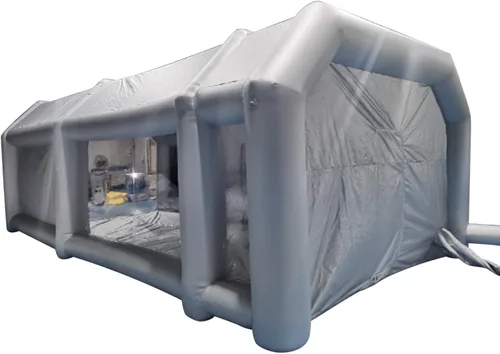 Tienda de campaña portátil para automóvil, tienda inflable de cabina de pintura en aerosol, estación de trabajo móvil para automóvil, filtro lavable