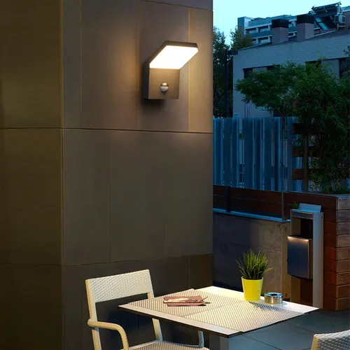 Miniatura 4 de Luces de pared para exteriores con sensor de movimiento, luz LED de porche de 1500 lm con detector PIR ajustable, aplique de pared exterior