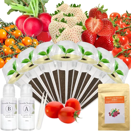 Miniatura 9 de Kit de cápsulas de semillas de hierbas gourmet para AeroGarden, idoo, Ahopegarden, MUFGA Hydroponics Garden con albahaca, perejil, tomillo, menta