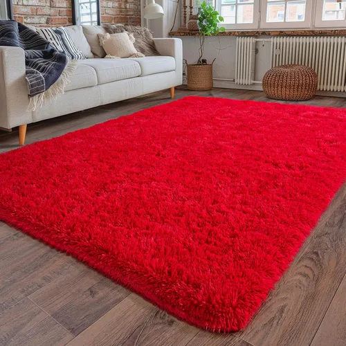 Miniatura 150 de Dssimo - Alfombra superesponjosa para la habitación, alfombra de área moderna, pequeña, suave y acogedora de felpa para niños, niñas y adolescentes