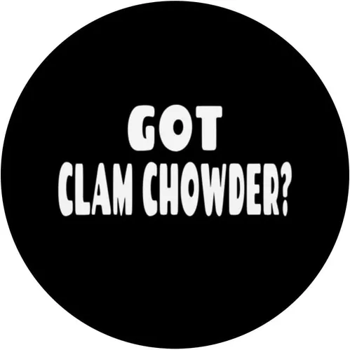 Miniatura 3 de Got Clam Chowder? - Soup Lover PopSockets Swappable PopGrip