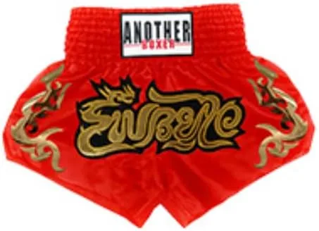 Pantalones cortos clásicos de Muay Thai para hombres y mujeres, boxeo, kickboxing, artes marciales mixtas, ropa de lucha BJJ, entrenamiento y