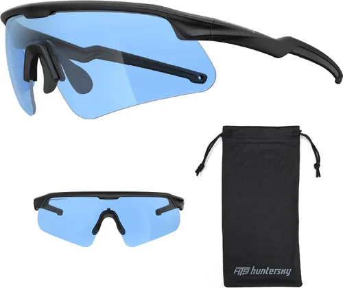 Miniatura 8 de HTS HUNTERSKY Gafas de Protección Ocular Antiniebla Deportivas de Seguridad para Mujeres y Hombres para Correr, Ciclismo, Conducción, Pickleball