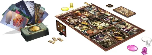 Miniatura 5 de Asmodee Juego de mesa Mysterium Park: descubre secretos oscuros en un encantador escenario de carnaval, misterio cooperativo para niños y adultos, a