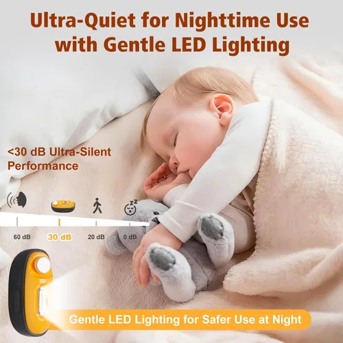 Miniatura 3 de Cortaúñas eléctrico, herramienta de cuidado de uñas 2 en 1 con función de limado, recortadora de uñas segura y suave con luz LED, silencioso y sin