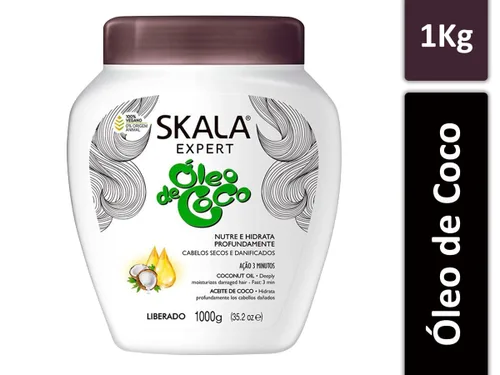 Miniatura 4 de Crema para el cabello con aceite de coco escalar 2.2 lbs