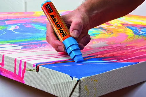 Miniatura 9 de Molotow ONE4ALL - Recambio de pintura acrílica, para marcador de pintura Molotow ONE4ALL, grosella, botella de 1.0 fl oz, 1 unidad (693.042)