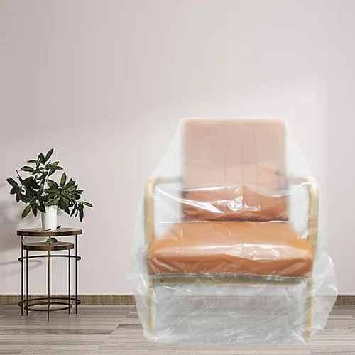 Miniatura 8 de Funda de Sofá de Plástico, Funda de Sofá Transparente, Fundas de Muebles Impermeables para Mudanzas y Almacenamiento, Bolsas de Funda de Sofá