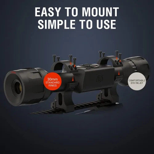 Miniatura 6 de ATN Thor LTV Ultra Light Thermal Scope 4K+ 4056x3040 Sensor térmico, grabación de video 4K, batería de 10 horas +