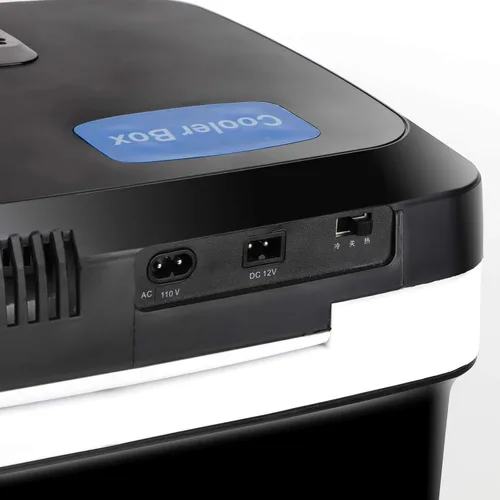Miniatura 6 de ZenStyle Refrigerador y calentador de coche portátil de 26 cuartos de galón, refrigerador eléctrico con sistema termoeléctrico CA/CC, se adapta a