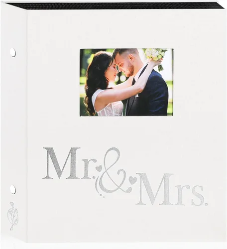 Miniatura 14 de Lanpn Álbum de fotos de boda de 4 x 6 pulgadas, 2 paquetes, cada paquete tiene capacidad para 50 imágenes, mini álbumes de fotos de boda